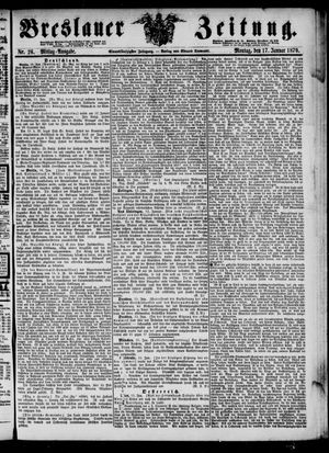 Breslauer Zeitung vom 17.01.1870