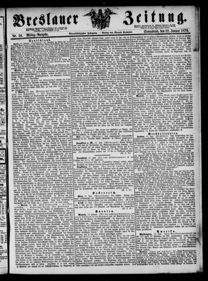 Breslauer Zeitung vom 22.01.1870