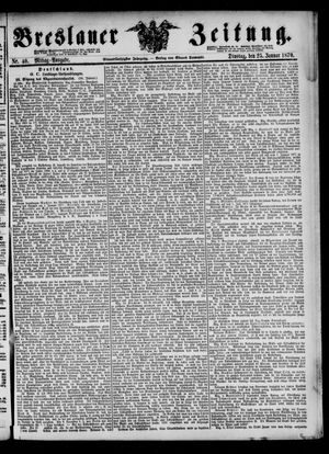 Breslauer Zeitung on Jan 25, 1870