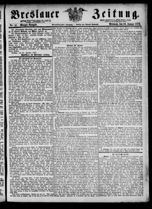 Breslauer Zeitung on Jan 26, 1870