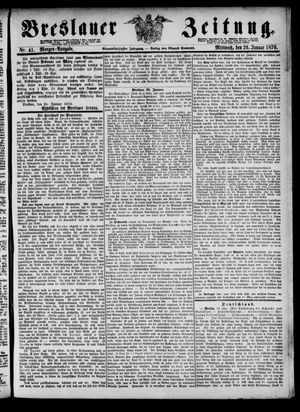 Breslauer Zeitung on Jan 26, 1870