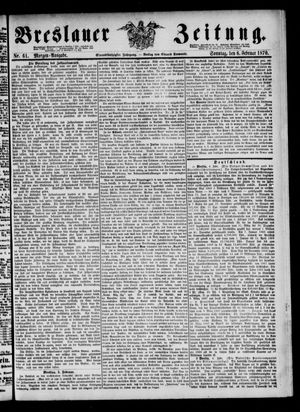Breslauer Zeitung on Feb 6, 1870