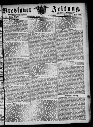 Breslauer Zeitung on Mar 11, 1870