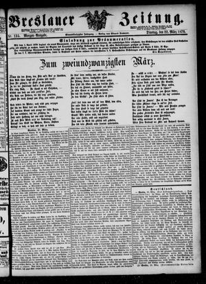 Breslauer Zeitung on Mar 22, 1870