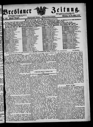 Breslauer Zeitung on Mar 30, 1870