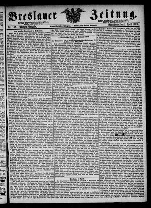 Breslauer Zeitung on Apr 2, 1870