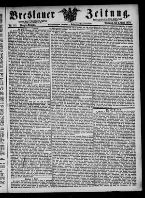 Breslauer Zeitung on Apr 6, 1870