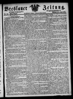 Breslauer Zeitung vom 06.04.1870