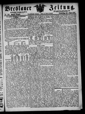 Breslauer Zeitung on Apr 7, 1870