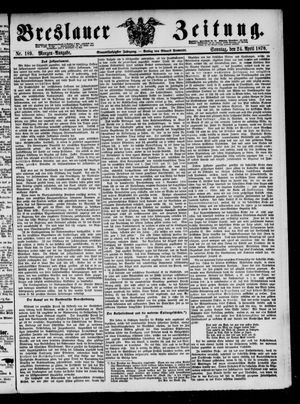 Breslauer Zeitung vom 24.04.1870