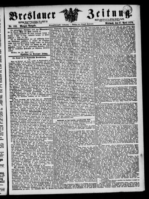 Breslauer Zeitung on Apr 27, 1870