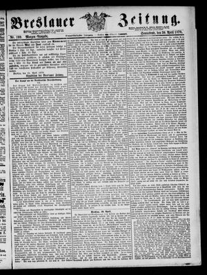 Breslauer Zeitung on Apr 30, 1870