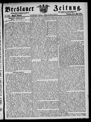Breslauer Zeitung on May 8, 1870