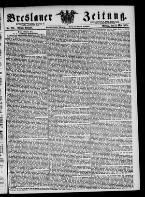 Breslauer Zeitung on May 23, 1870