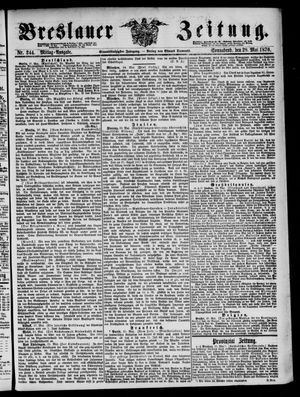 Breslauer Zeitung on May 28, 1870