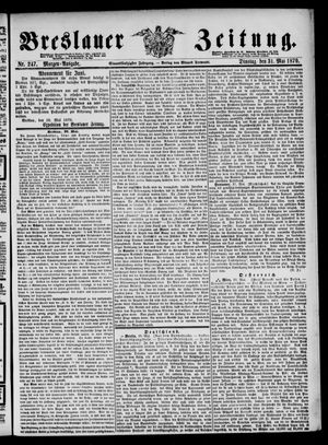 Breslauer Zeitung on May 31, 1870
