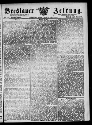Breslauer Zeitung on Jun 1, 1870
