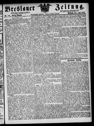 Breslauer Zeitung on Jun 1, 1870