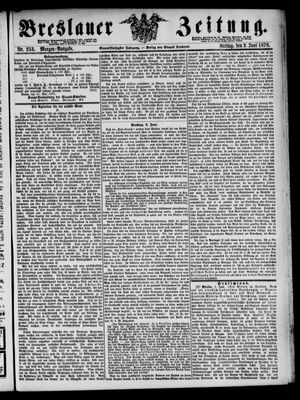 Breslauer Zeitung on Jun 3, 1870