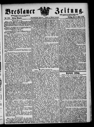 Breslauer Zeitung vom 17.06.1870