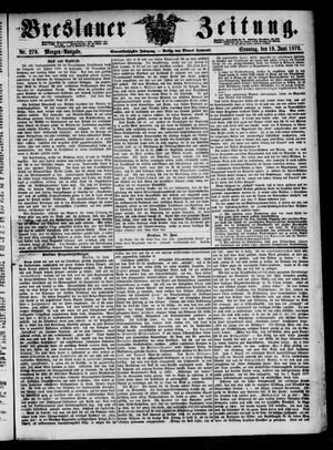 Breslauer Zeitung on Jun 19, 1870