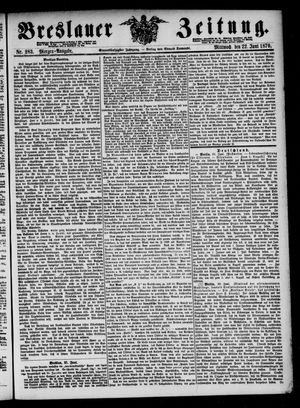 Breslauer Zeitung vom 22.06.1870