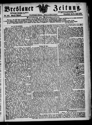 Breslauer Zeitung vom 25.06.1870