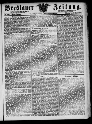 Breslauer Zeitung vom 27.06.1870