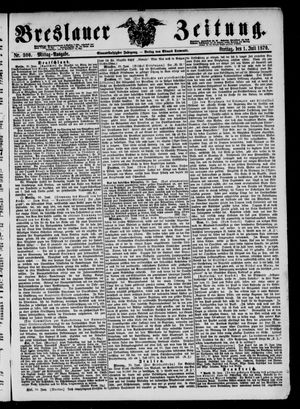 Breslauer Zeitung on Jul 1, 1870