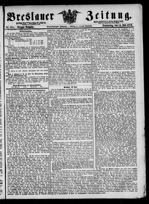 Breslauer Zeitung on Jul 14, 1870