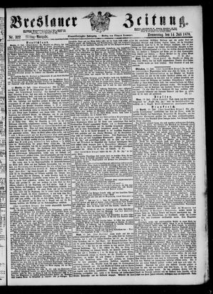 Breslauer Zeitung vom 14.07.1870