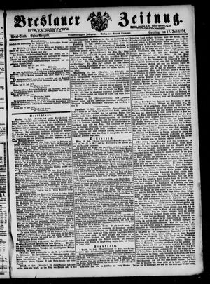 Breslauer Zeitung on Jul 17, 1870