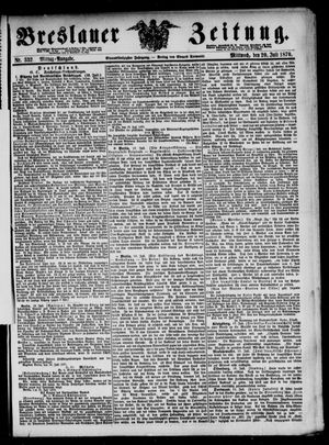 Breslauer Zeitung vom 20.07.1870
