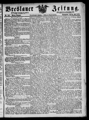 Breslauer Zeitung on Jul 23, 1870