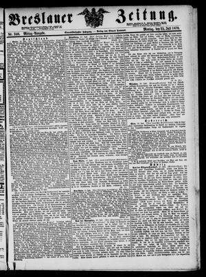 Breslauer Zeitung on Jul 25, 1870