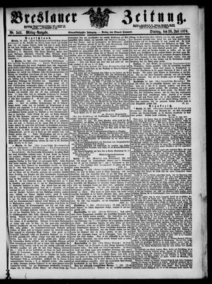 Breslauer Zeitung vom 26.07.1870