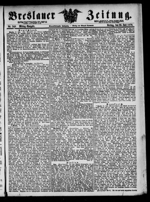 Breslauer Zeitung vom 29.07.1870