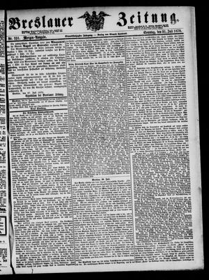 Breslauer Zeitung vom 31.07.1870