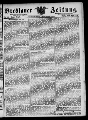 Breslauer Zeitung on Aug 2, 1870
