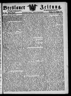 Breslauer Zeitung on Aug 2, 1870