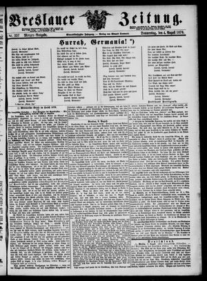 Breslauer Zeitung vom 04.08.1870