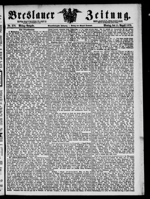 Breslauer Zeitung vom 15.08.1870