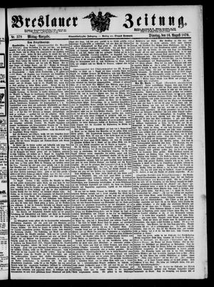 Breslauer Zeitung vom 16.08.1870