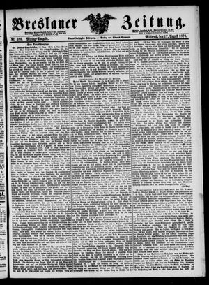 Breslauer Zeitung vom 17.08.1870