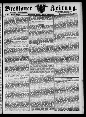 Breslauer Zeitung on Aug 18, 1870