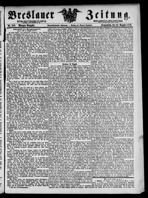 Breslauer Zeitung on Aug 20, 1870