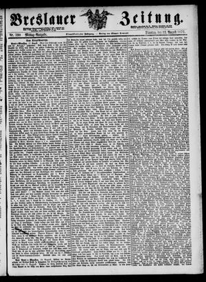Breslauer Zeitung vom 23.08.1870