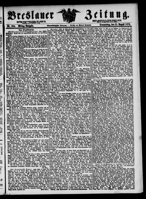 Breslauer Zeitung vom 25.08.1870