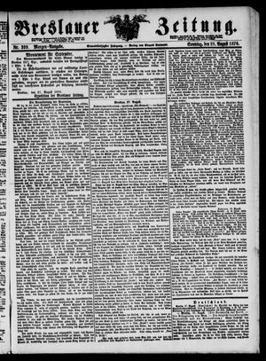 Breslauer Zeitung vom 28.08.1870