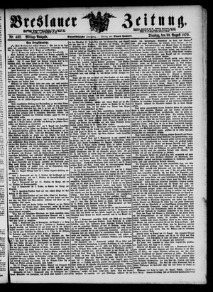Breslauer Zeitung on Aug 30, 1870